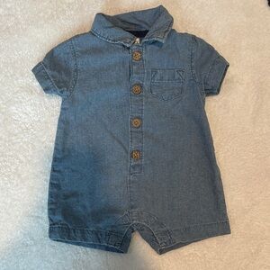 Carter's Blue Denim One Piece